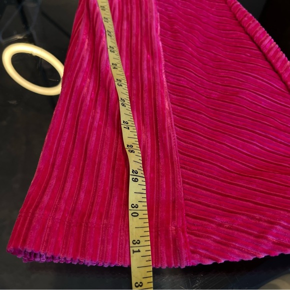 Free People Slim Pull-On Velvet Flare Pants - Picture 13 of 14